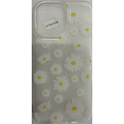 ZAMA Iphone 15 Pro Max Case, Flower Pattern Design Printed Cute Slim & Sleek Plastic Hard Snap On Designer Back Phone Case/cover for Iphone 15 Pro Max