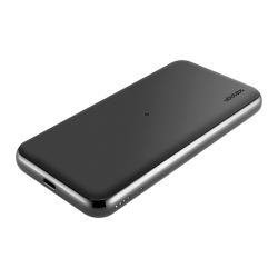 UBIO LABS Shadow Series Wireless Power Bank 3000Mah Portable Wireless Charger | Color: In Black