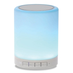 ESCAPE - Wireless Speaker With Mood Light And Fm Radio In White