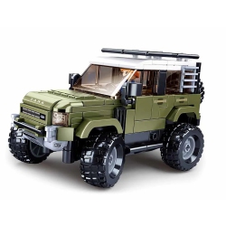 SLUBAN - Suv Truck Building Blocks Sets With 1 Figure, 317 Pieces