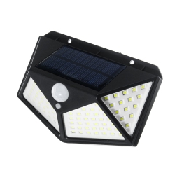 ORIGINAL 100 Led Solar Power Waterproof Ip65 Pir Motion Sensor Solar Light Outdoor Garden Lamp