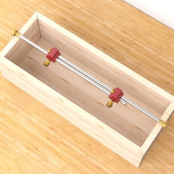 ORIGINAL Enjoywood 3 In 1 Modular Bar Gauge Bar Clamping Positioning Compass Tool Woodworking Scribe Circle Drawing Ruler for for Inside Corner /