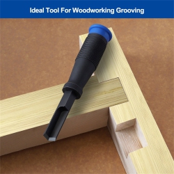 ORIGINAL 90 Right Angle Chisel Tool With Sturdy Plastic Handle High Carbon Steel Body for Efficient Grooving Work