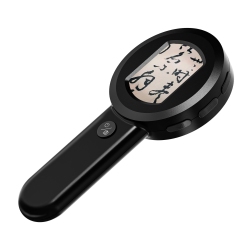 ORIGINAL Hm020 16Mp 100X High Definition Handheld Microscope Magnifying Glass Digital Magnifier Device \w 2-Inch Ips Screen 8 Led Lights USB