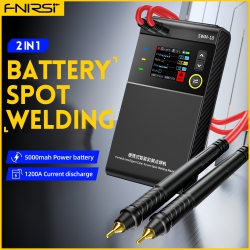 ORIGINAL Fnirsi Swm-10 0.25MM Spot Welder 4 Gears Adjustable Diy Mini Spot Double Pulse Welding Machine 18650 Battery Pack Welding Tool Built-In