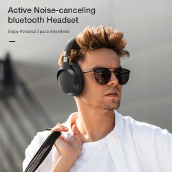 ORIGINAL Blitzwolf Bw-HP5 Lite Bluetooth Headset Anc Headphone Dual Active Noise Canceling Dual Drivers 1000Mah Aac Stereo Wireless Headphone With Mic