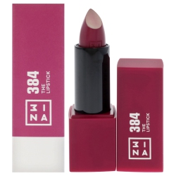 3INA The Lipstick - 384 Dark By for Women - 0.16 OZ Lipstick In Raspberry