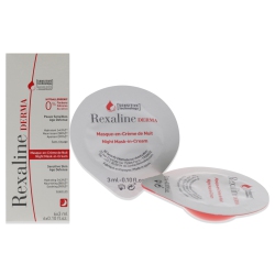 REXALINE Derma Night Mask-In-Cream By for Unisex - 6 X 0.10 OZ Cream