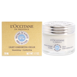 LOCCITANE Shea Butter Light Comforting Cream By for Unisex - 1.7 OZ Cream