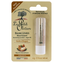 LE PETIT OLIVIER Nourishing Lip Balm Stick - Argan Oil By for Women - 0.14 OZ Lip Balm