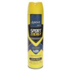 ABOVE 48 Hours Sport Energy Antiperspirant Deodorant By for Men - 3.17 OZ Deodorant Spray