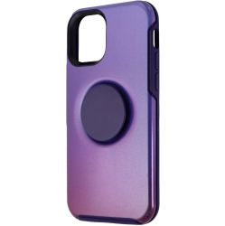 OTTERBOX Case for Iphone 12 & Iphone 12 Pro Otter + Pop Symmetry Series - Violet Dusk