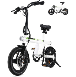 ISINWHEEL U1 Commuter Adults Electric Bike (500W Motor/40Km/32Km/h Top Speed - Ul 2849 & Cfr1512 - Dual Disc Brakes - 7.8Ah Battery - Center