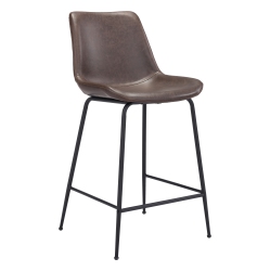 RUG BRANCH Byron Counter Stool In Brown