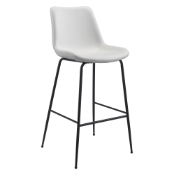RUG BRANCH Byron Barstool In White