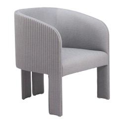 RUG BRANCH Hull Accent Chair Slate In Gray