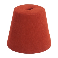 RUG BRANCH Upela Ottoman In Red