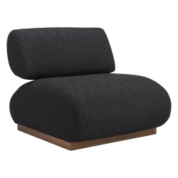 RUG BRANCH Barsa Accent Chair In Black