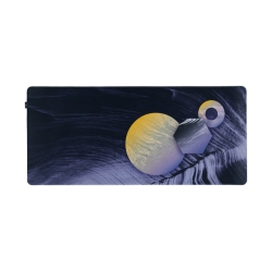 ONEOFZERO Large Premium Desk Pad for Home, Office And Gaming, Anti-Slip Rubber Bottom Boundless And Sound Dampening, 40Cm (L) X 90Cm (W), Gamma