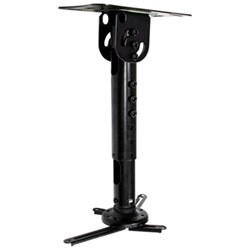 Kanto P301 Projector Ceiling Mount for Sloped Ceilings - Black