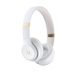 BEATS BY DR. DRE - Solo 4 On-Ear Sound Isolating Bluetooth Headphones - Warm In White