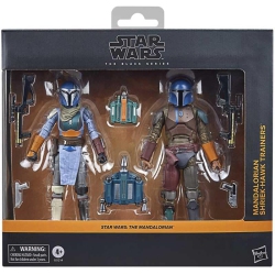 STAR WARS The Series 6 Inch Action Figure 2-Pack Exclusive - Mandalorian Shriek-Hawk Trainers In Black