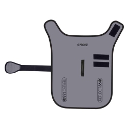 PROVIZ , Dog Cover, Silver, S