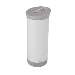 TYLT Drink Speaker Mug Hydration Mug + Bluetooth Speaker Cream