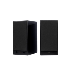 KIN BY TOTEM Play Bluetooth Powered Bookshelf Speakers (Satin Pair) In Black