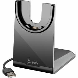 HP POLY Voyager USB-A Charging Stand - (783R6Aa) In Black