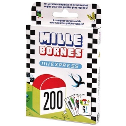 K.I.D. TOY Mille Bornes Express (Bilingual) (Tax Holiday) 2-4 Players, Ages 7+, 10 Minutes