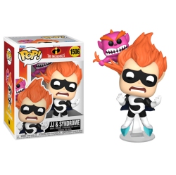 FUNKO Pop Disney The Incredibles 20Th Anniversary Vinyl Figure Jj & Syndrome #1506 (Tax Holiday)