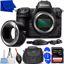 NIKON Z8 Mirrorless Camera And Ftz Ii Mount Adapter - 7PC Accessory Bundle