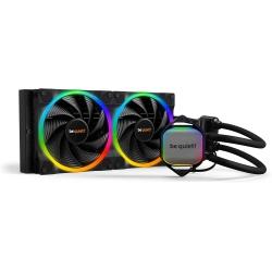 BEQ Be Quiet Pure Loop 2 Fx 280Mm, Cpu Liquid Cooler for Intel Core I3/i5/i7 Or Amd Ryzen 3/5/7, Argb Led Illumination, 2X Light Wings Pwm