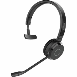 JABRA Evolve 65 Te Wireless Bluetooth On-Ear Mono Uc Headset With Built-In Microphone - (6693-833-499)