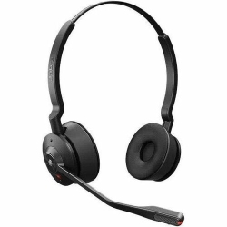 JABRA Engage 55 Se On-Ear Noise Cancelling Wireless USB-A Uc Stereo Headset With Stand - (9659-415-125) In Black