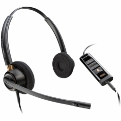 HP POLY Encorepro 525 On-Ear Noise Cancelling USB-A Stereo Headset With Mic - (783R2Aa) In Black