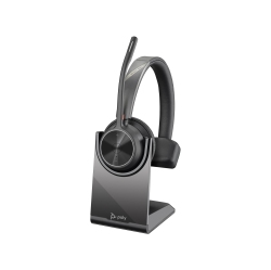 HP POLY Voyager 4310 Uc On-Ear Noise Cancelling USB-A Headset With Mic - (77Y92Aa) In Black
