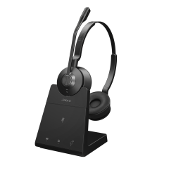 JABRA Engage 45 Se On-Ear Wireless Stereo Headset With Mic - (9659-523-125) In Black