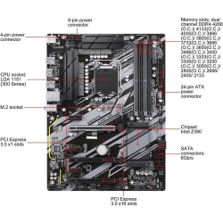 GIGABYTE Z390 UD LGA 1151 (300 Series) Intel Z390 SATA 6Gb/s ATX