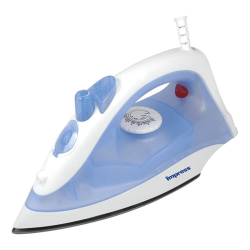 IMPRESS Basic Clothing Iron | Non-Stick | Compact | Spray | Adjustable Steam | Fabric Selector | Swivel Cord | Lightweight | 1200-Watt