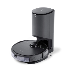 ECOVACS - Deebot By OZmo T8+ Vacuuming And Mopping Robot With Auto-Empty Station (Grey)