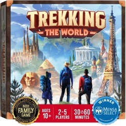 UNDERDOG GAMES Trekking The World: A Family Board Game for Your Next Game Night | From The Creators Of Trekking The National Parks