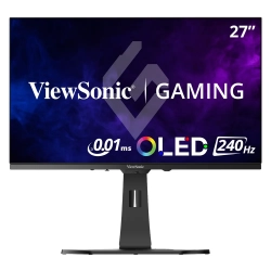 VIEWSONIC 27" 2K Qhd 240Hz 0.02Ms Gtg Oled Lcd Freesync Gaming Monitor (Xg272-2K-Oled) - In White