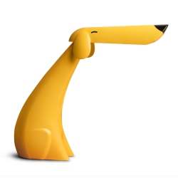 BARMIKA Puppy Kids Desk Lamp – Cute Study Light – 8W – In Yellow