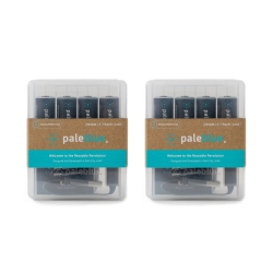 PALE BLUE EARTH USB-C Rechargeable Cr123A Batteries By Pale – 3V, 860Mah, Lithium-Ion, Fast Charging, 8-Pack