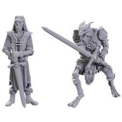 WIZKIDS GAMES Dungeons & Dragons Nolzur's Marvelous Unpainted Miniatures: Limited Edition 50Th Anniversary - Skeleton Knights (Tax Holiday)