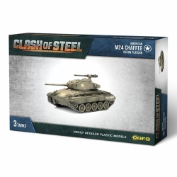 BATTLEFRONT Clash Of Steel M24 Chaffee Recon Platoon (X3 Plastic)