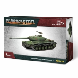 BATTLEFRONT Clash Of Steel Is-2 Heavy Tank Company (X5 Plastic)