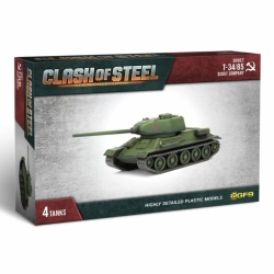 BATTLEFRONT Clash Of Steel T-34/85 Scout Company (X4 Plastic)
